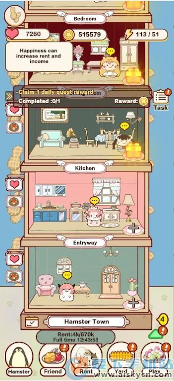 安雅养仓鼠(仓鼠养成游戏) 安雅养仓鼠(仓鼠养成游戏)