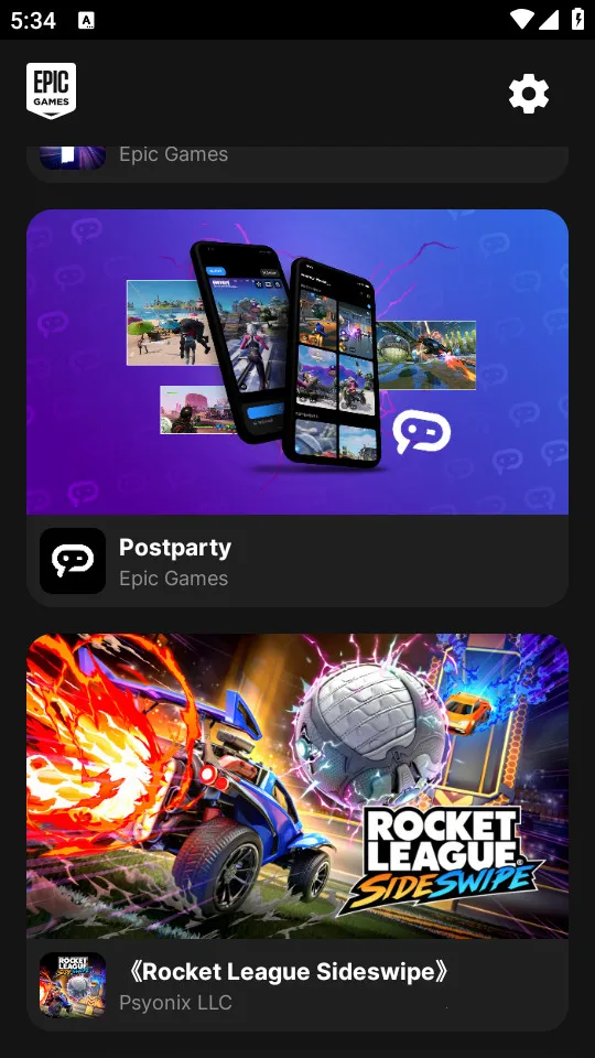 epic�̳�(��Ϸƽ̨)v1.0.0 ��׿���ͼ