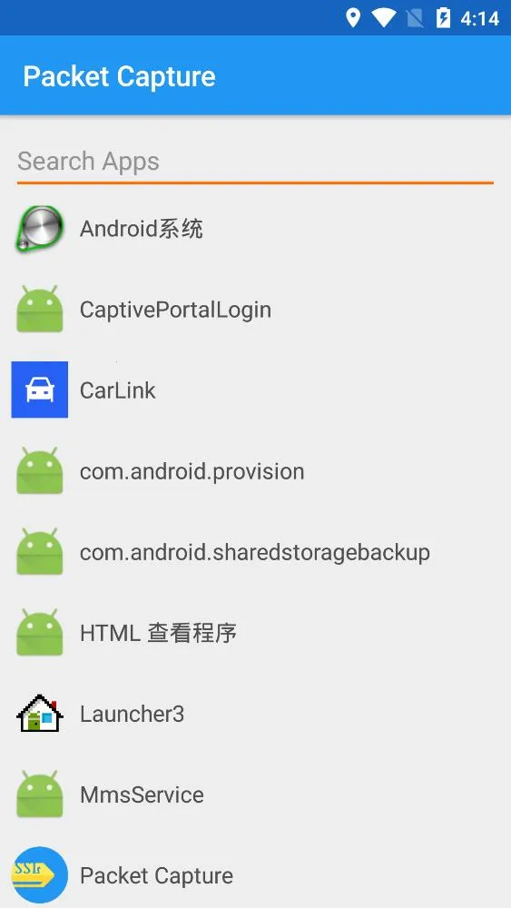 Packet Capture�����ֻ���v1.7.2 �ٷ������ͼ