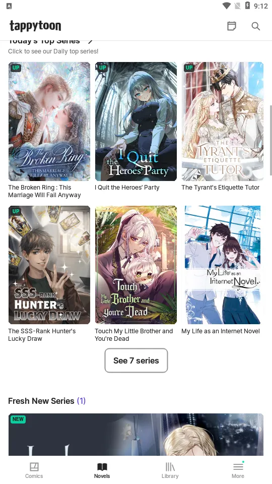 tappytoon��������v3.51.1 ��Ѱ��ͼ