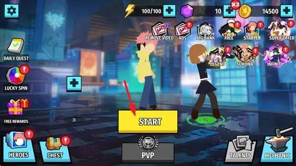 火柴人咒术回战内置菜单下载 火柴人咒术回战内置菜单下载