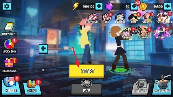 火柴人咒术回战内置菜单下载 火柴人咒术回战内置菜单下载