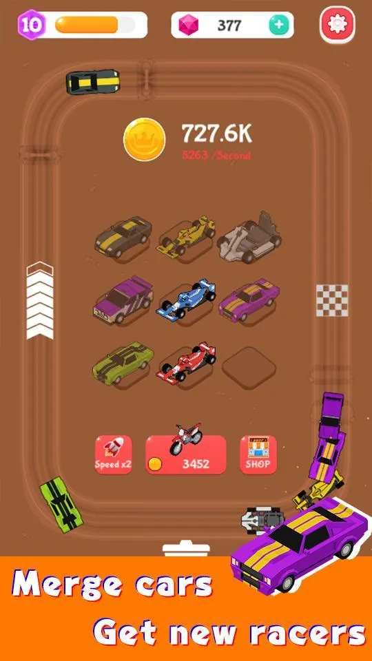 Merge Car Racer(���������Ϸ)