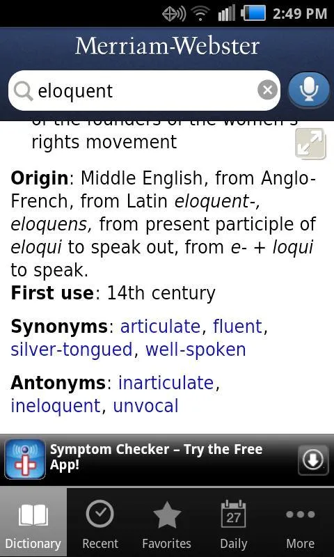 Τ���ֵ䰲׿���ֻ���v5.3.9 �ֻ����ͼ